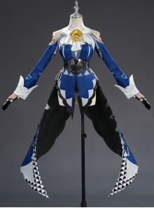 Game Zenless Zone Zero Velina Airgid Halloween Cosplay Costume Set