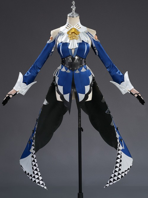 Game Zenless Zone Zero Velina Airgid Halloween Cosplay Costume Set