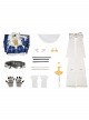 Game Zenless Zone Zero Velina Airgid Halloween Cosplay Costume Set