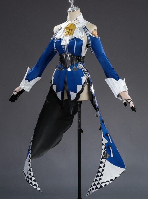 Game Zenless Zone Zero Velina Airgid Halloween Cosplay Costume Set