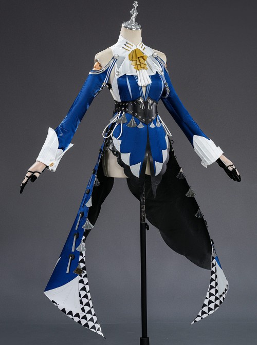 Game Zenless Zone Zero Velina Airgid Halloween Cosplay Costume Set