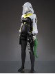 Game Arknights Endfield Fluorite Halloween Cosplay Costume Set
