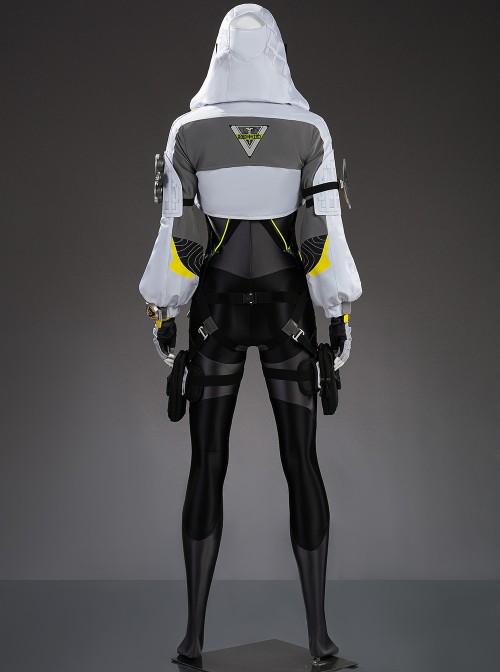 Game Arknights Endfield Fluorite Halloween Cosplay Costume Set