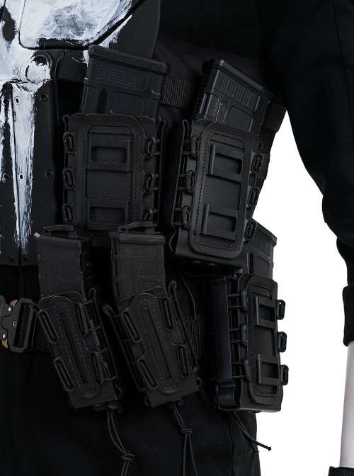 TV Special The Punisher One Last Kill Frank Castle Halloween Cosplay Costume Set Without Shoes Without Weapon Combination