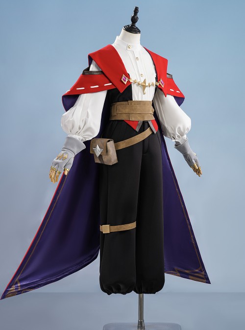 Game Roco Kingdom World Enzo Halloween Cosplay Female Costume Set