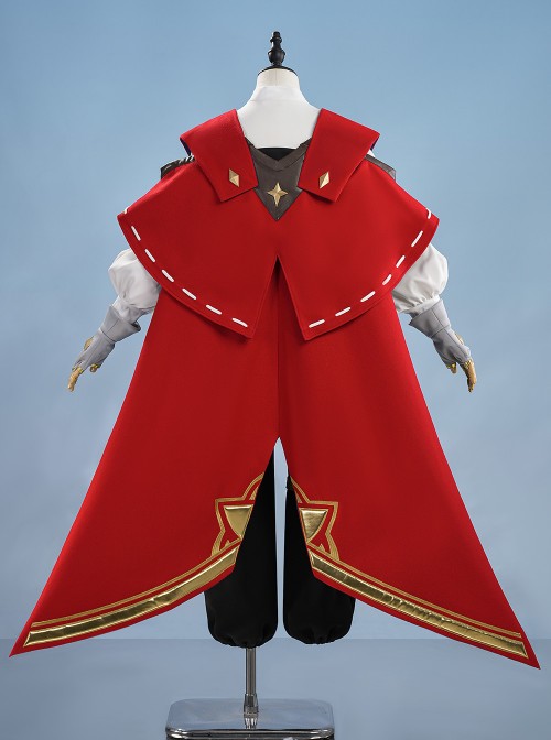 Game Roco Kingdom World Enzo Halloween Cosplay Female Costume Set