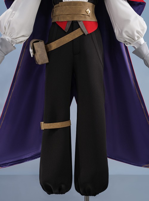 Game Roco Kingdom World Enzo Halloween Cosplay Female Costume Set