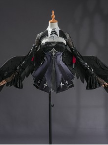 Game Zenless Zone Zero Ramiel Halloween Cosplay Costume Set Without Wings Without Shoes