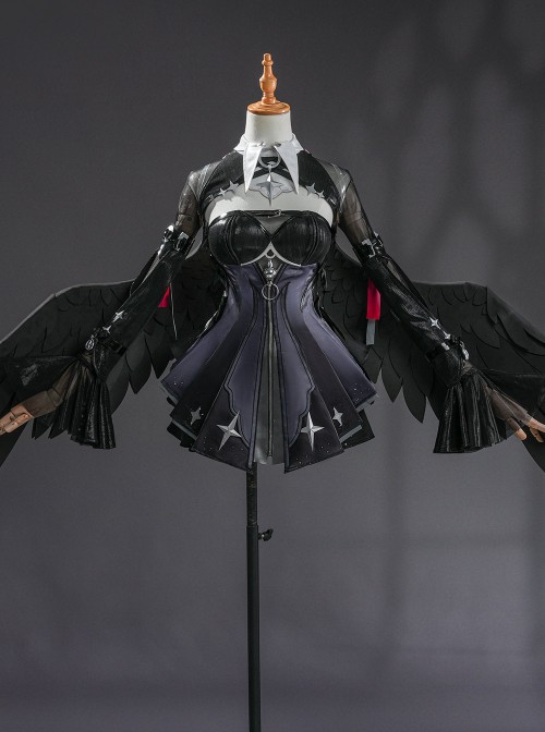 Game Zenless Zone Zero Ramiel Halloween Cosplay Costume Set Without Wings Without Shoes