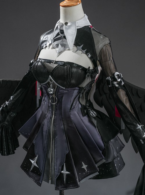Game Zenless Zone Zero Ramiel Halloween Cosplay Costume Set Without Wings Without Shoes