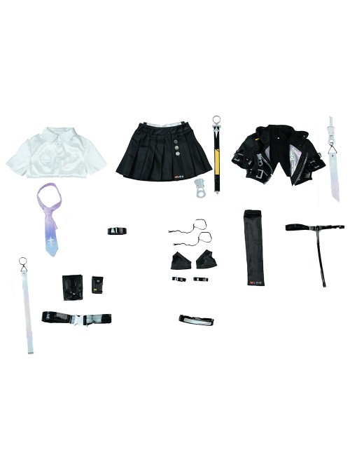 Game Neverness To Everness Zero Halloween Cosplay Costume Set