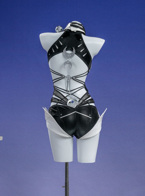 Game Zenless Zone Zero Promeia Halloween Cosplay Costume Set