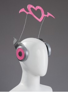 Game Zenless Zone Zero Aria Black Version Halloween Cosplay Accessories Headphones