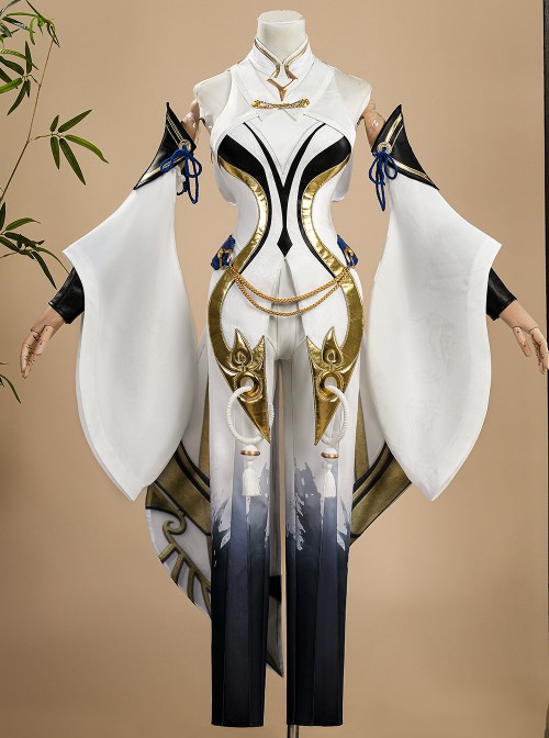 Game Honor Of Kings Shangguan Wan'er Original Skin Halloween Cosplay Costume Set