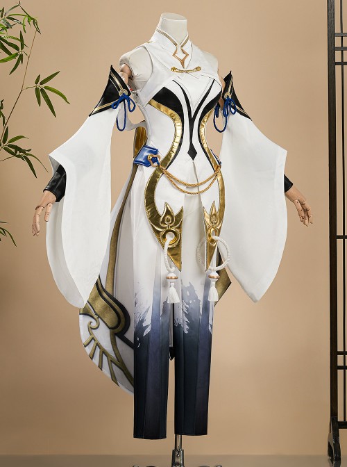 Game Honor Of Kings Shangguan Wan'er Original Skin Halloween Cosplay Costume Set