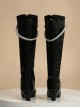 Game Honor Of Kings Shangguan Wan'er Original Skin Halloween Cosplay Accessories Black Boots