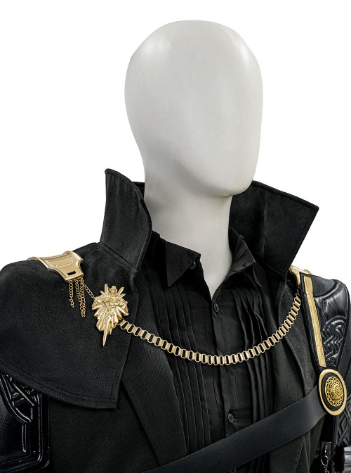Game Final Fantasy XV Noctis Lucis Caelum Outfit Kingly Raiment Halloween Cosplay Costume Set Without Shoes