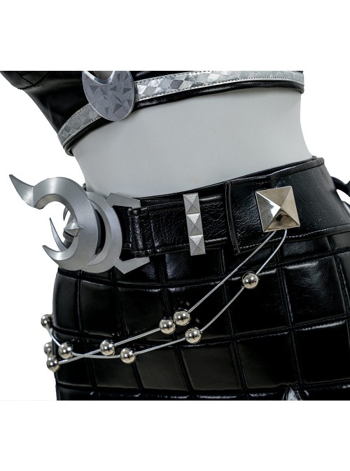 Game Marvel Rivals Black Cat Outfit Urban Predator Halloween Cosplay Costume Set Without Shoes