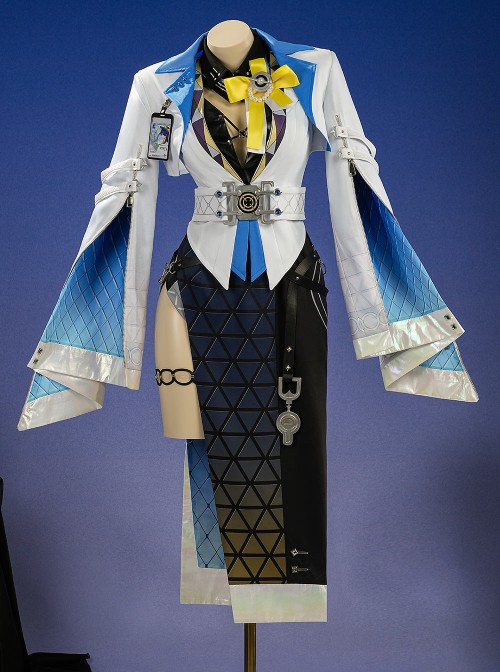Game Wuthering Waves Lucilla Halloween Cosplay Costume Set