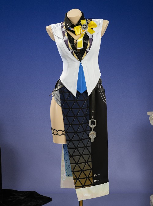Game Wuthering Waves Lucilla Halloween Cosplay Costume Set