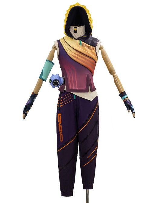 Game Valorant Miks Outfit Halloween Cosplay Costume Set