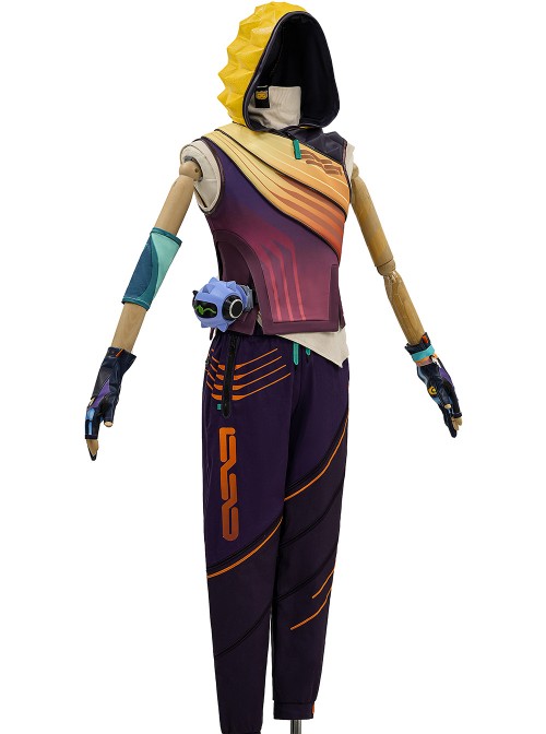 Game Valorant Miks Outfit Halloween Cosplay Costume Set