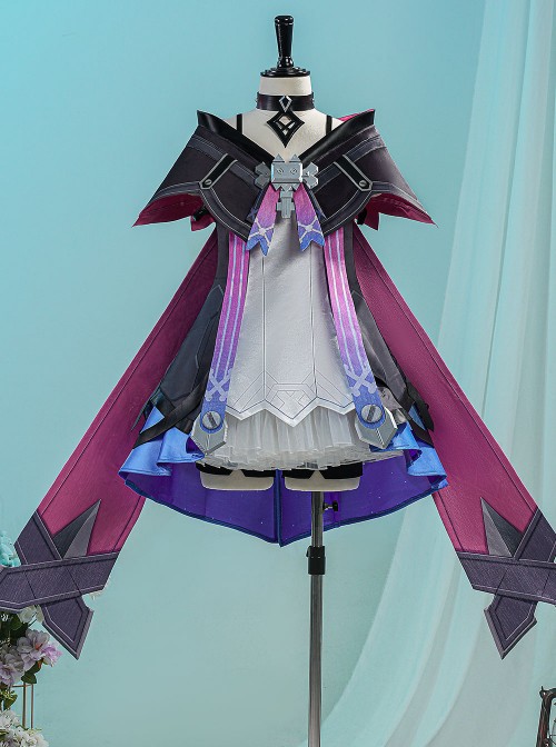 Game Genshin Impact Prune Halloween Cosplay Costume Set