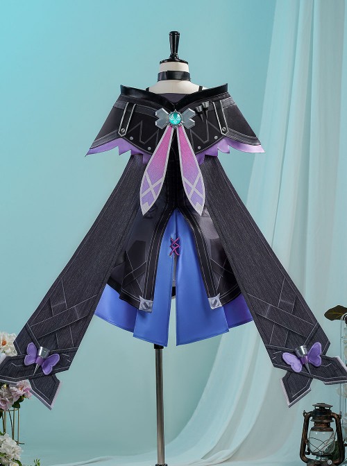 Game Genshin Impact Prune Halloween Cosplay Costume Set