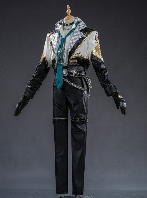 Game Identity V Knight Richard Sterling Halloween Cosplay Costume Set