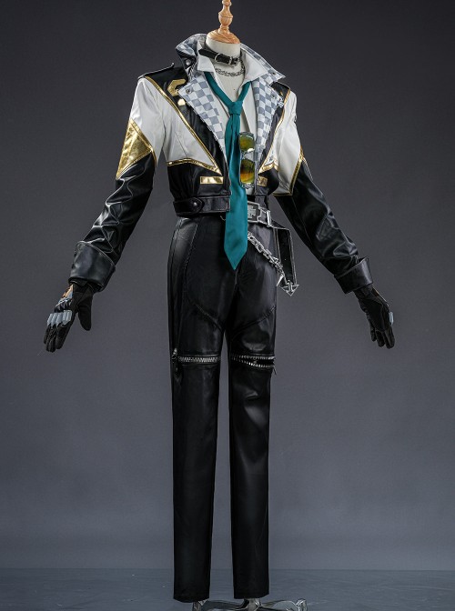 Game Identity V Knight Richard Sterling Halloween Cosplay Costume Set