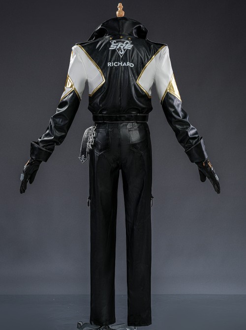Game Identity V Knight Richard Sterling Halloween Cosplay Costume Set