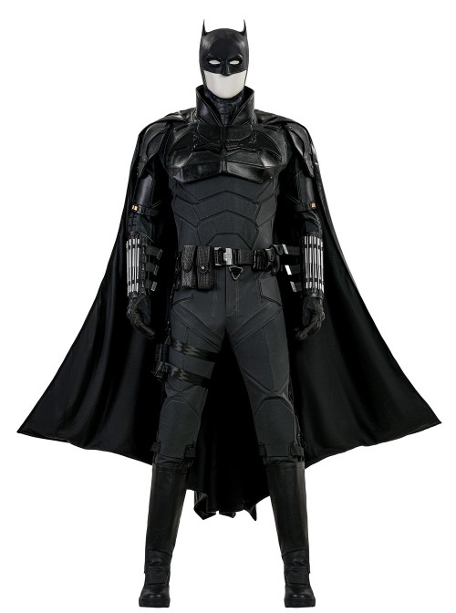 Movie The Batman Bruce Wayne Halloween Cosplay Accessories Black Shoes