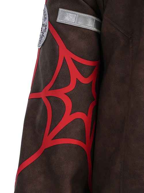 Game Marvel Rivals Spider-Man Peter Parker The Photographer Halloween Cosplay Costume Set Without Shoes Without Bag Without Camera Model