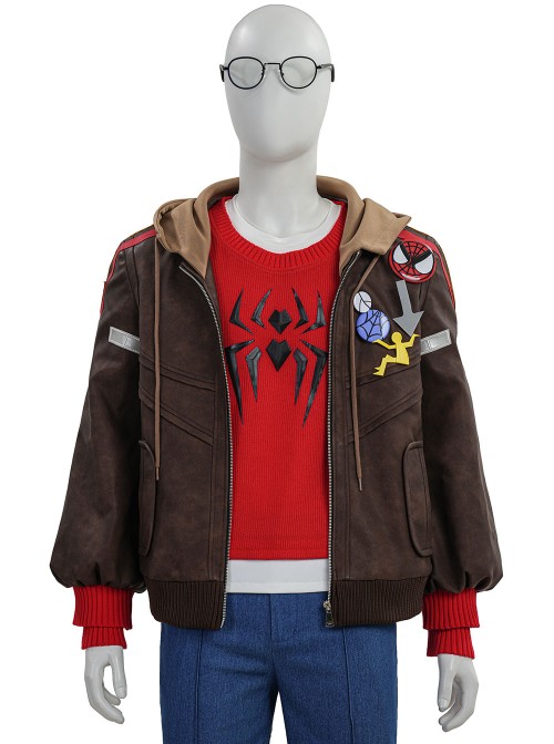 Game Marvel Rivals Spider-Man Peter Parker The Photographer Halloween Cosplay Costume Set Without Shoes Without Bag Without Camera Model