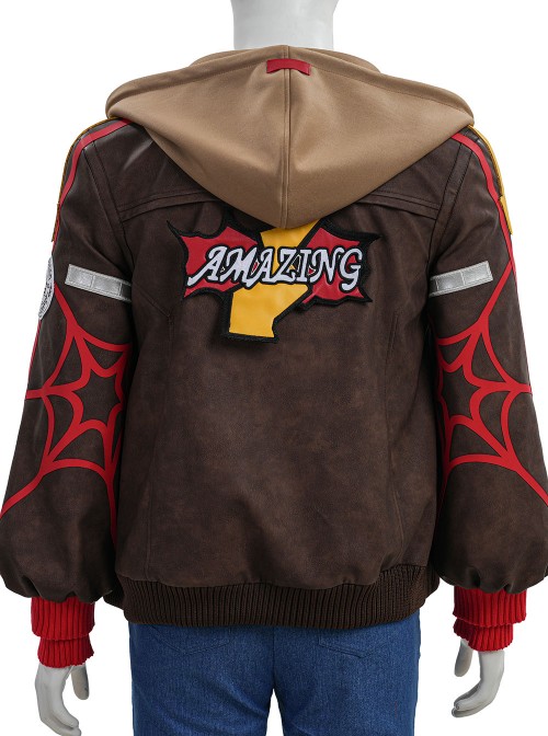 Game Marvel Rivals Spider-Man Peter Parker The Photographer Halloween Cosplay Costume Set Without Shoes Without Bag Without Camera Model