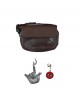 Game Marvel Rivals Spider-Man Peter Parker The Photographer Halloween Cosplay Accessories Brown Bag With Pendants