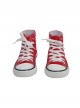 Game Marvel Rivals Spider-Man Peter Parker The Photographer Halloween Cosplay Accessories Red Canvas Shoes