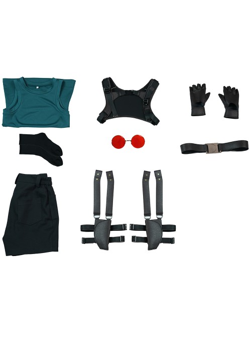 TV Drama Tomb Raider Lara Croft Halloween Cosplay Costume Set Without Shoes