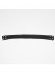 Black Leather Personalized Semi-Circular Metal Rings Rebellious Punk Female Choker
