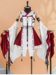 Game Dragon Raja Cassell's Gate Erii Uesugi Short Miko Outfit Halloween Cosplay Costume Set