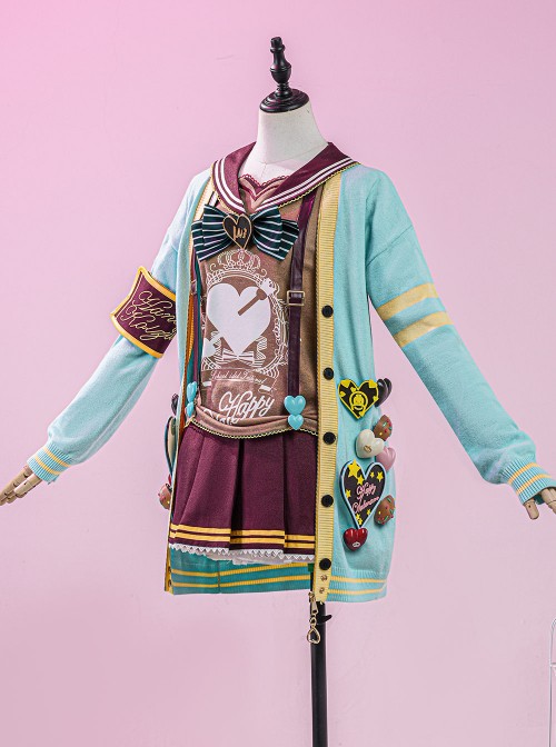 Anime LoveLive Valentine's Day Chocolate Awaken Outfit Halloween Cosplay Costume Set Without Decorative Props Without Wings Without Socks