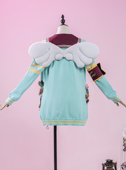 Anime LoveLive Valentine's Day Chocolate Awaken Outfit Halloween Cosplay Costume Set Without Decorative Props Without Wings Without Socks
