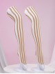 Anime Lovelive Valentine's Day Chocolate Awaken Halloween Cosplay Accessories Vertical Striped Socks