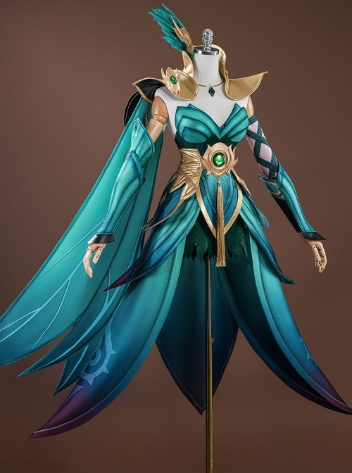 Game Honor Of Kings Yu Ji Halloween Cosplay Costume Set
