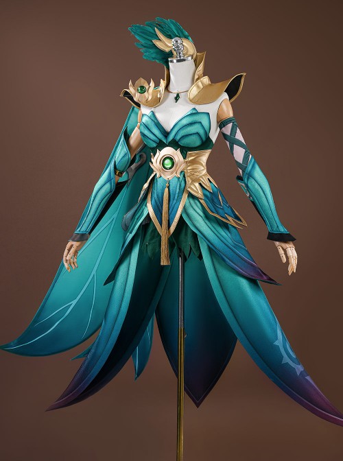 Game Honor Of Kings Yu Ji Halloween Cosplay Costume Set