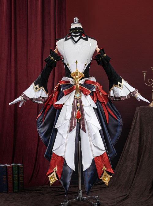 Game Genshin Impact Sandrone Marionette Halloween Cosplay Costume Set Without Props