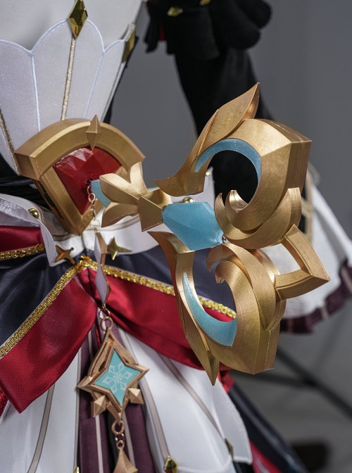 Game Genshin Impact Sandrone Marionette Halloween Cosplay Accessories Back Rotatable Prop
