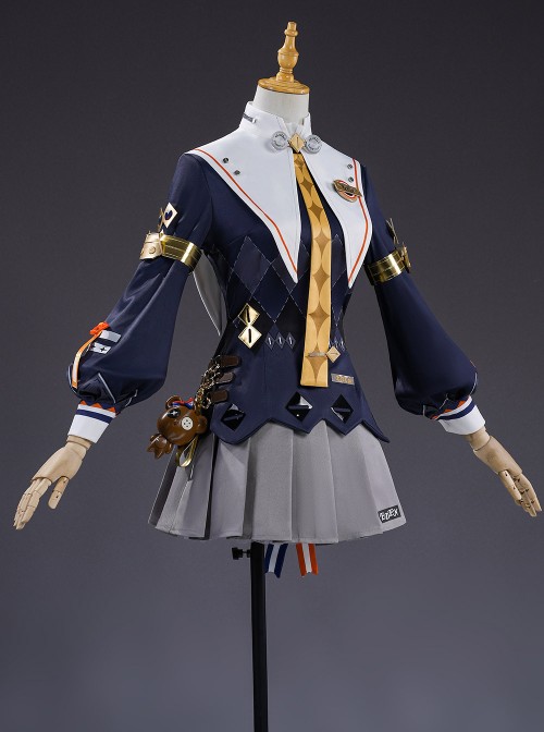 Game Zenless Zone Zero Belle Brilliance Of Stars Halloween Cosplay Costume Set