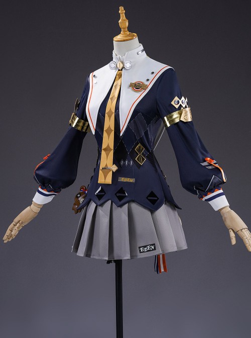 Game Zenless Zone Zero Belle Brilliance Of Stars Halloween Cosplay Costume Set