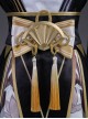 Game Zenless Zone Zero Hoshimi Miyabi Dignified Blossom Halloween Cosplay Costume Set